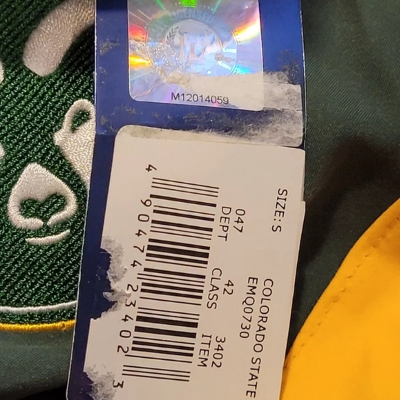 Colorado State Rams Men's Shorts Swim Trunks Size: Small Pro Edge - Picture 7 of 11